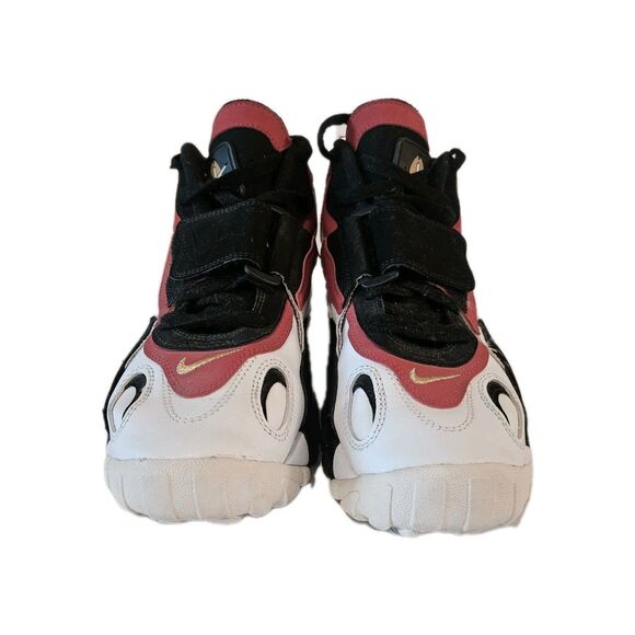 Nike Air Max Sped Turf 49ers Sneakers Men\'s Size 8.5 Red, White, Black, And Gold main image 8